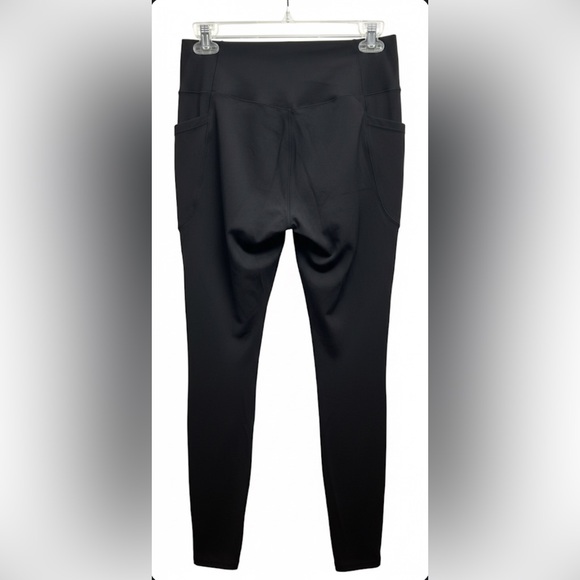 NWT- Halara SoftlyZero™ Crossover Pocket Plain Leggings - Black - Size Large - Picture 3 of 4